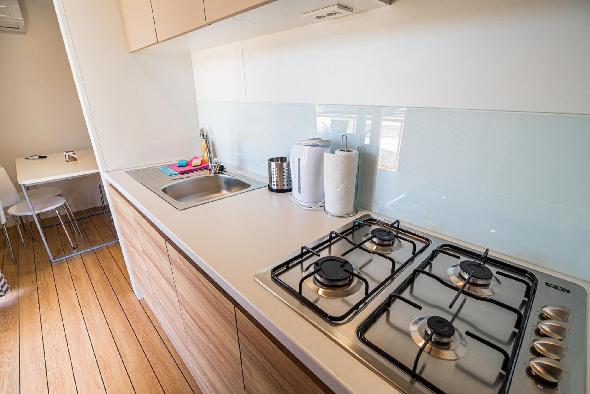 Mediteran Travel Mobile Homes In Camping Terme Catez Brežice Eksteriør bilde